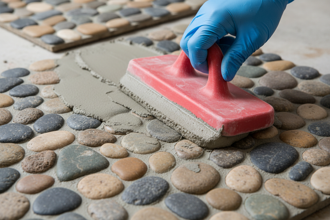 How to Grout Pebble Tile: Avoid the Mistakes Most DIYers Make