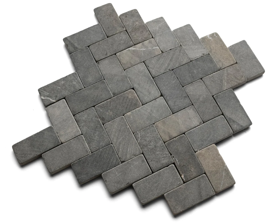 Mixing Mosaic Tile Patterns: Subway Meets Herringbone for Modern Kitchens