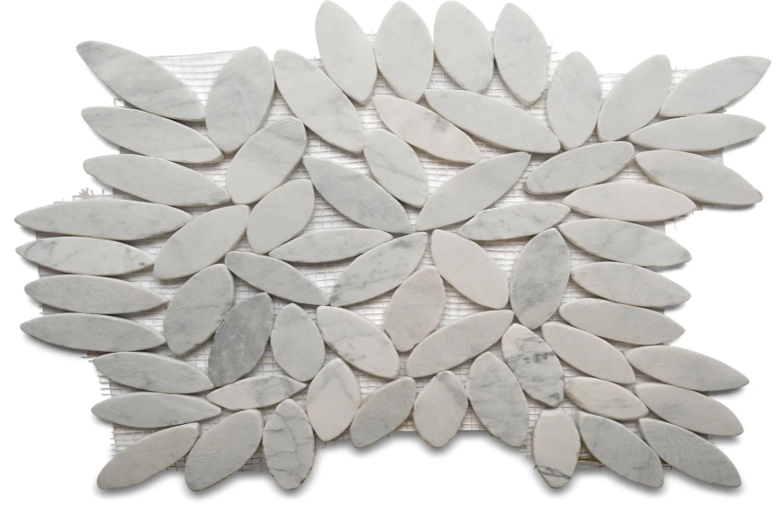 Flower Stone Mosaic Tiles: Artistic Touches for Unique Bathrooms and Walls