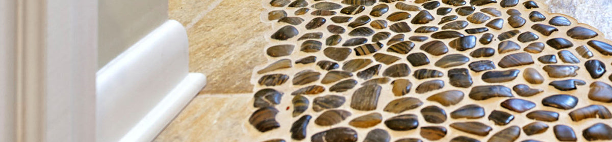 Polished Pebble Tiles - Pebble Tile Shop
