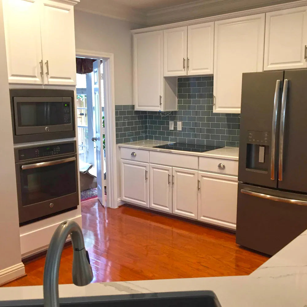 Ice Grey Glass Subway Tile 3" x 6" Stain-Resistant 8mm Thick Durable Glass for Kitchen Backsplash, Bathroom Walls, Home Decor & More - Pebble Tile Shop