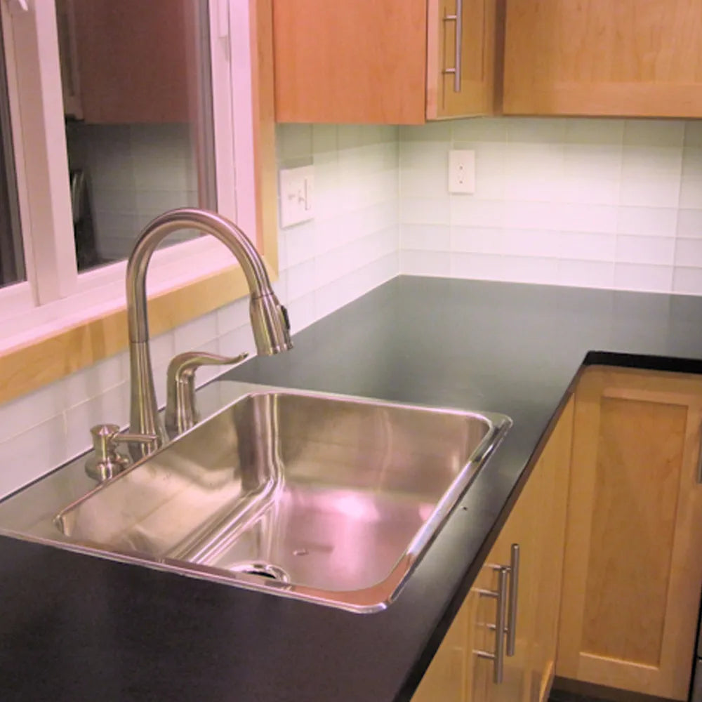 Frosted White Glass Subway Tile 3" x 6" Stain-Resistant 8mm Thick Durable Glass for Kitchen Backsplash, Bathroom Walls, Home Decor & More - Pebble Tile Shop