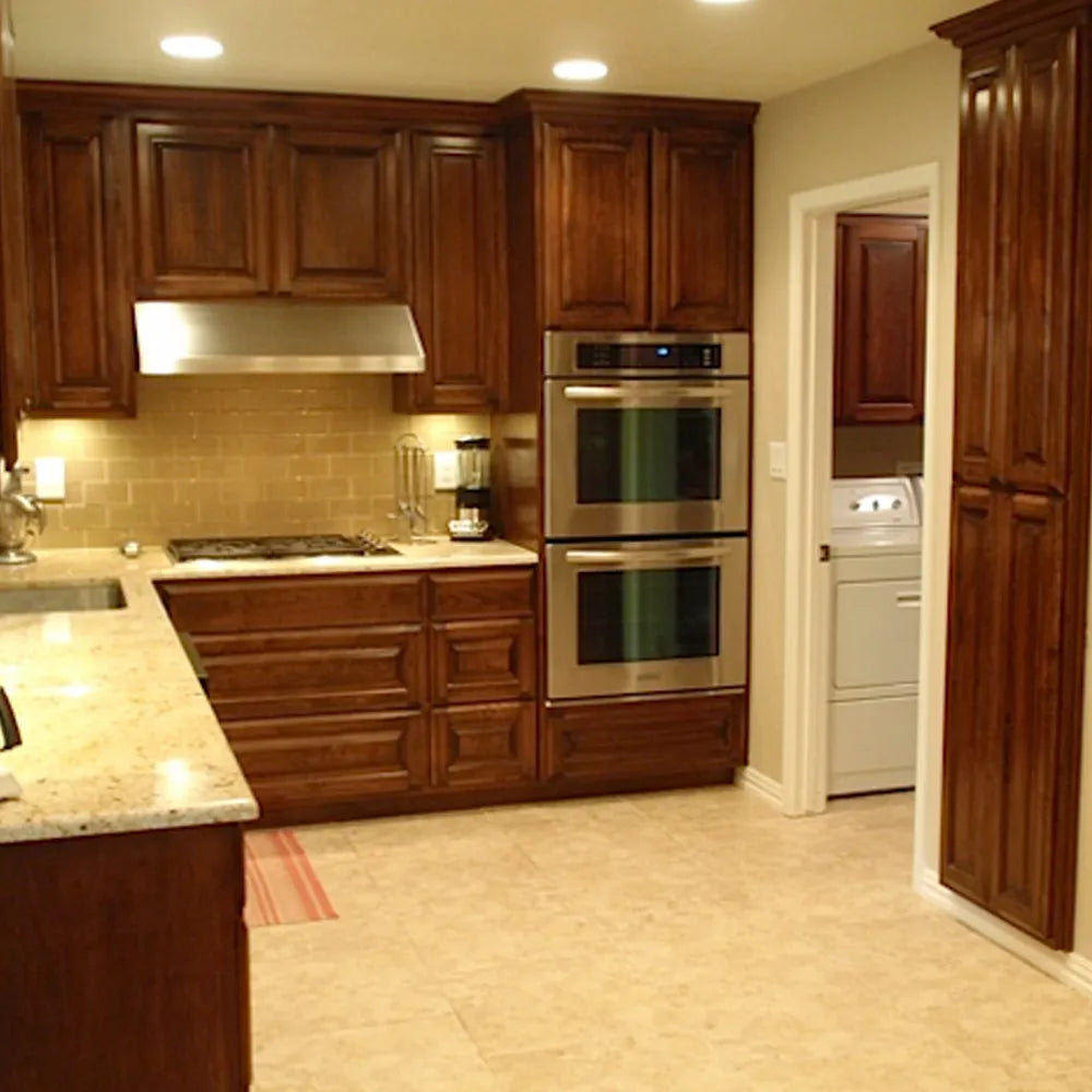 Khaki Glass Subway Tile 3" x 6" Stain-Resistant 8mm Thick Durable Glass for Kitchen Backsplash, Bathroom Walls, Home Decor & More - Pebble Tile Shop