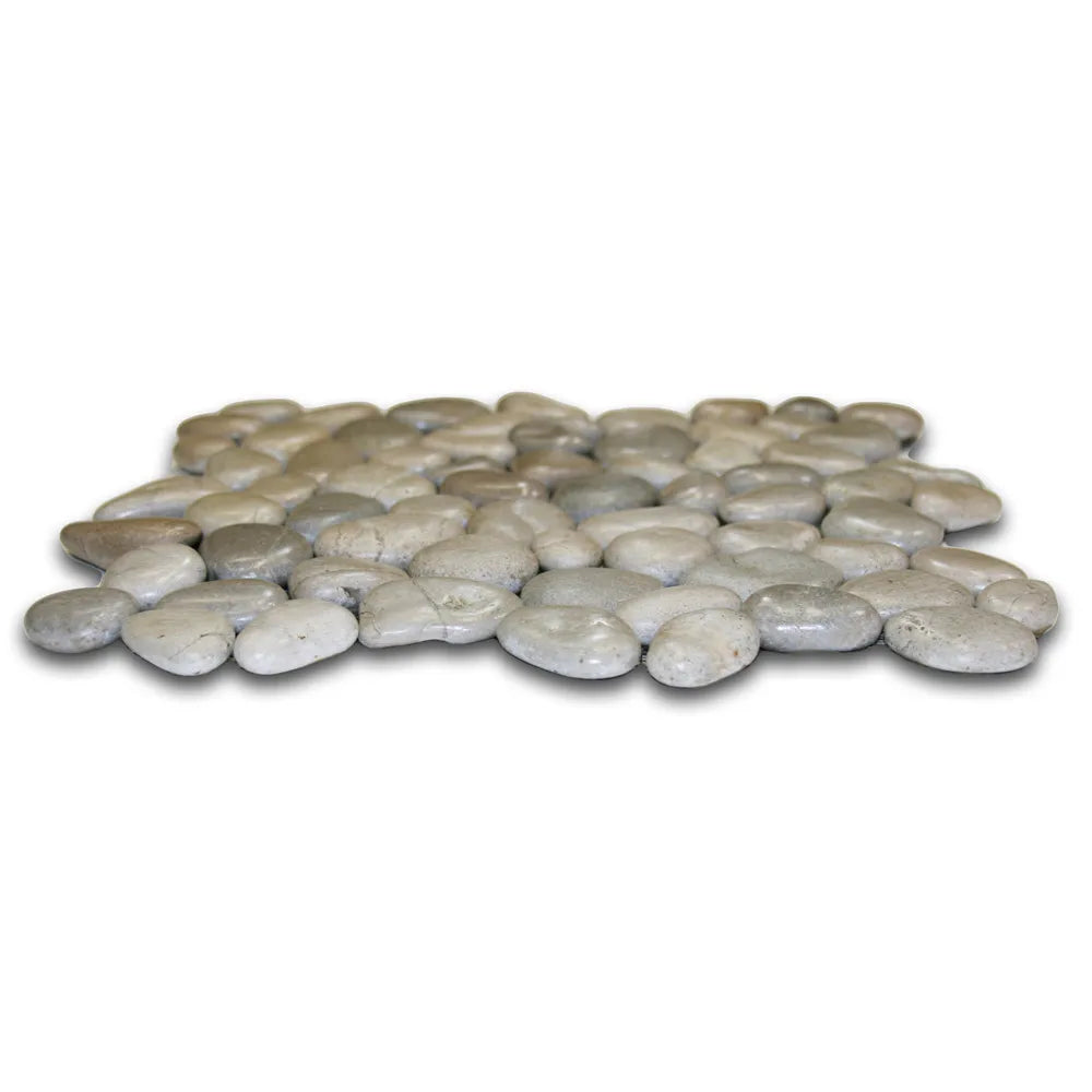 Glazed Bali Cloud Pebble Tile - Pebble Tile Shop