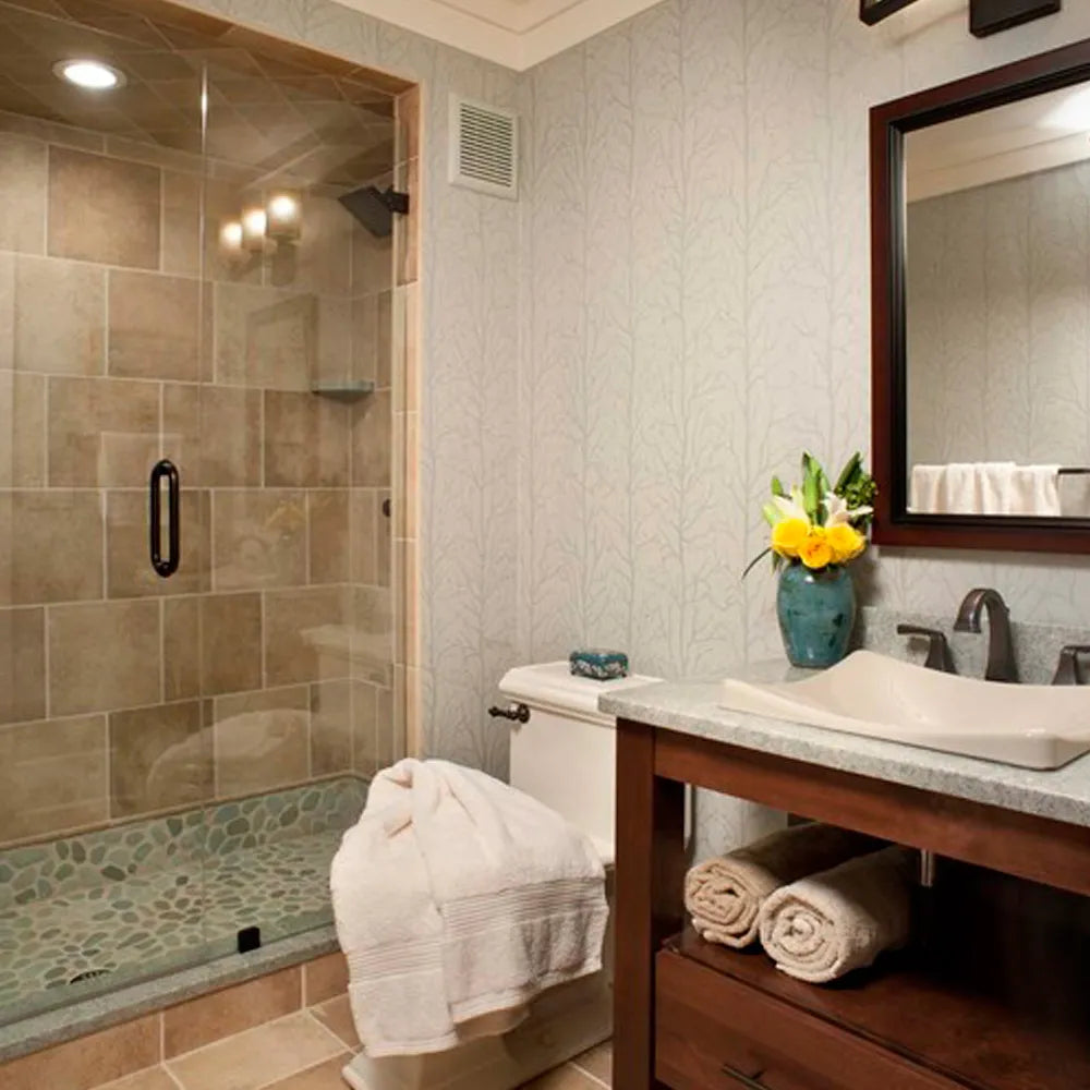 Sea Green Pebble Tile – Natural Stone for Bathrooms, Kitchens, and Outdoor Spaces - Pebble Tile Shop