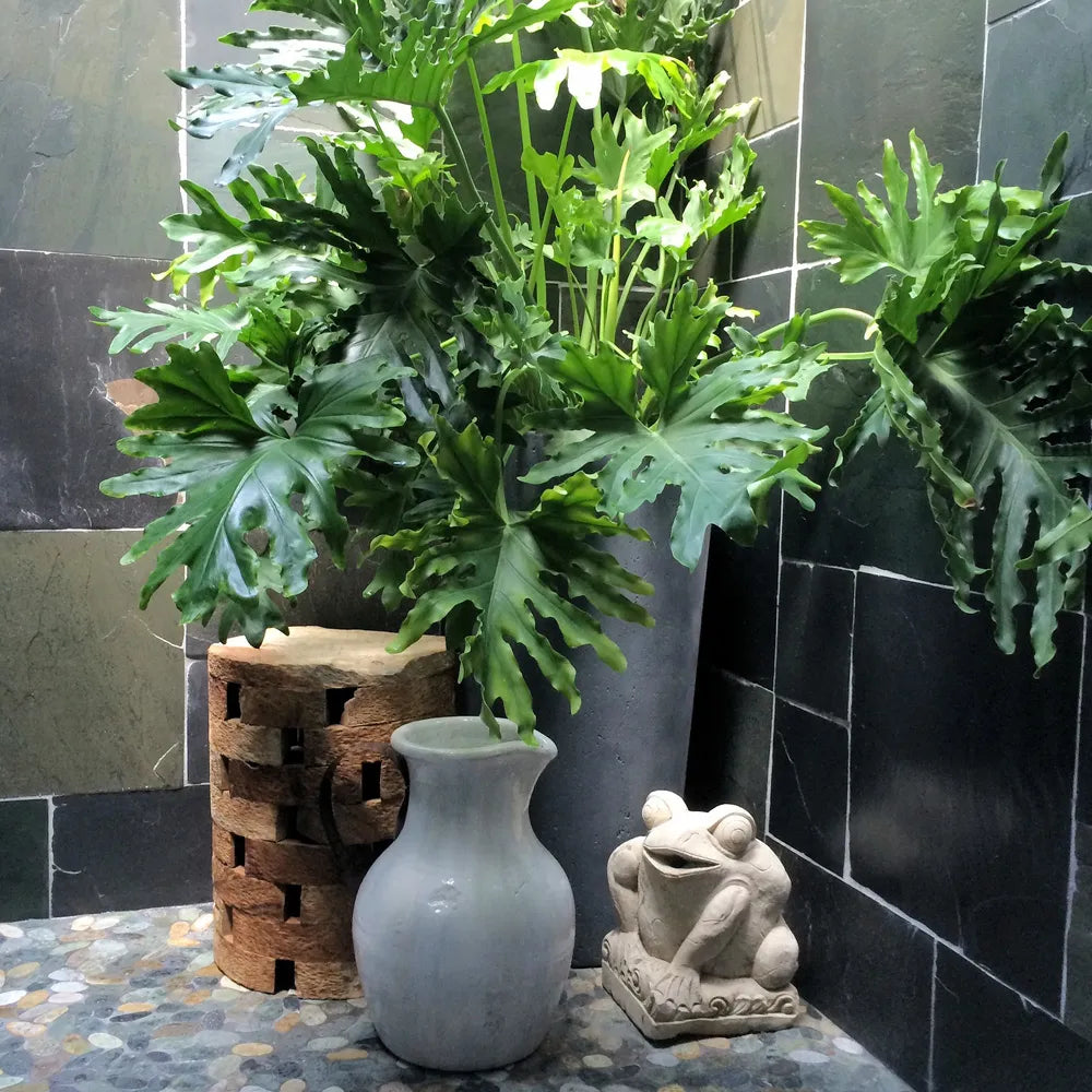 Sliced Bali Ocean Pebble Tile - 12" x 12" Natural Stone for Bathroom, Kitchen Backsplashes, Floor Showers & Patios - Pebble Tile Shop