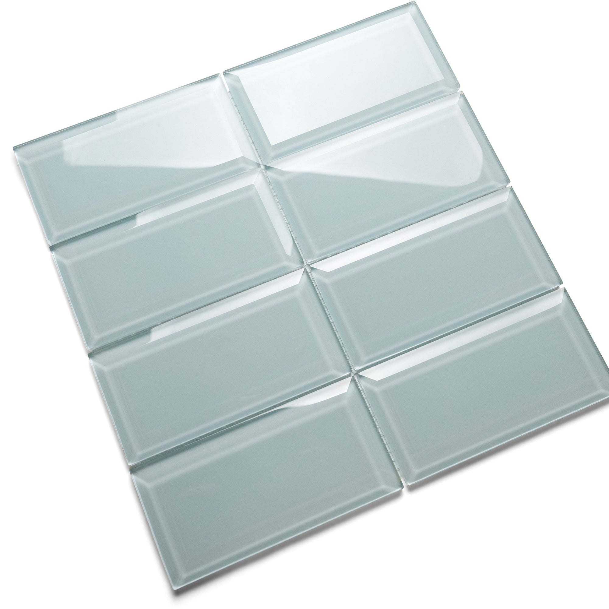 Vapor Glass 4" x 12" Subway Tile - Pebble Tile Shop