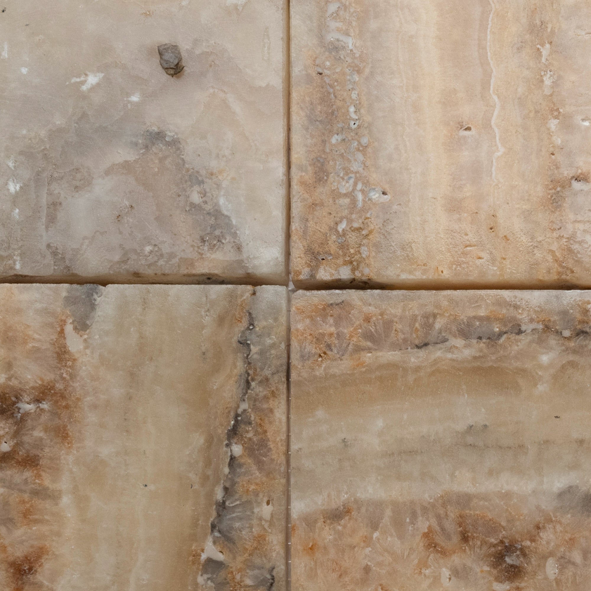 Mixed Quartz 4x4 Stone Mosaic Tile - Pebble Tile Shop