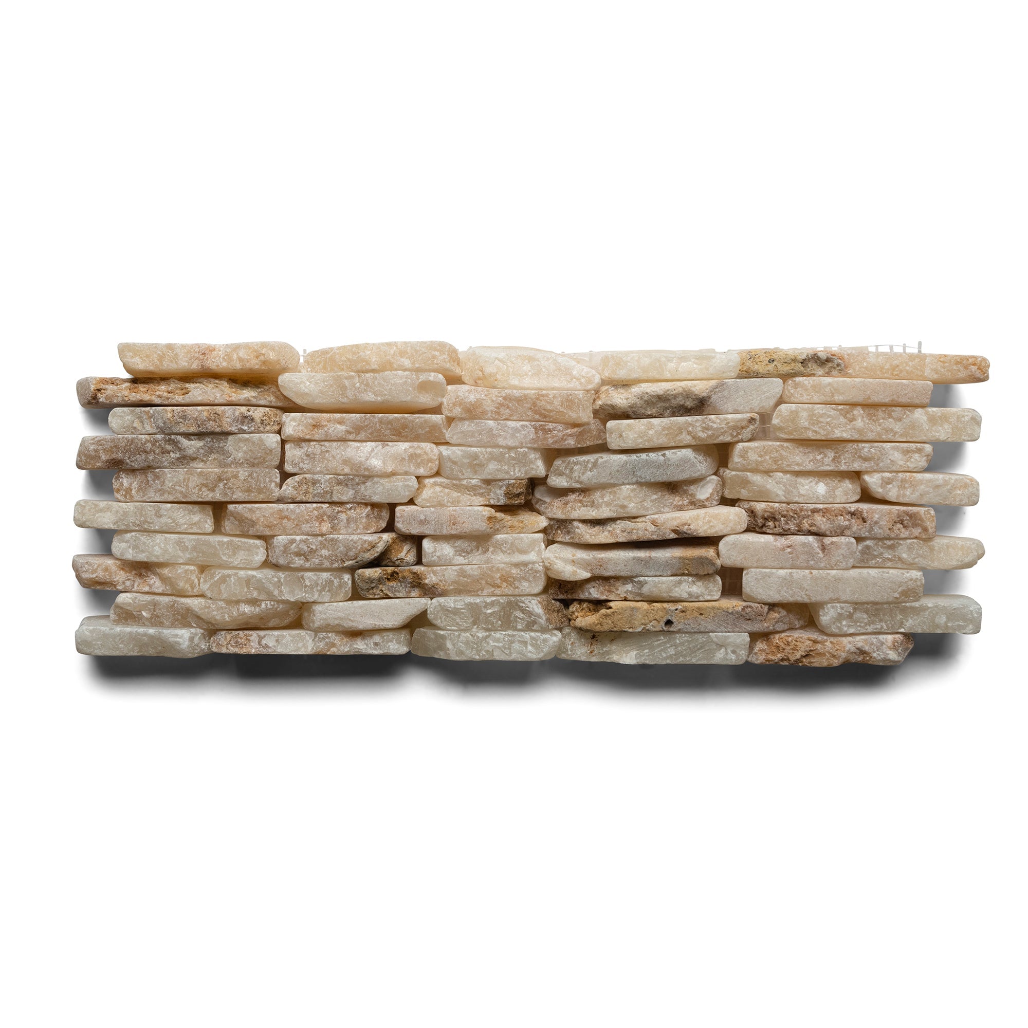 Mixed Quartz Standing Mosaic Tile - Pebble Tile Shop