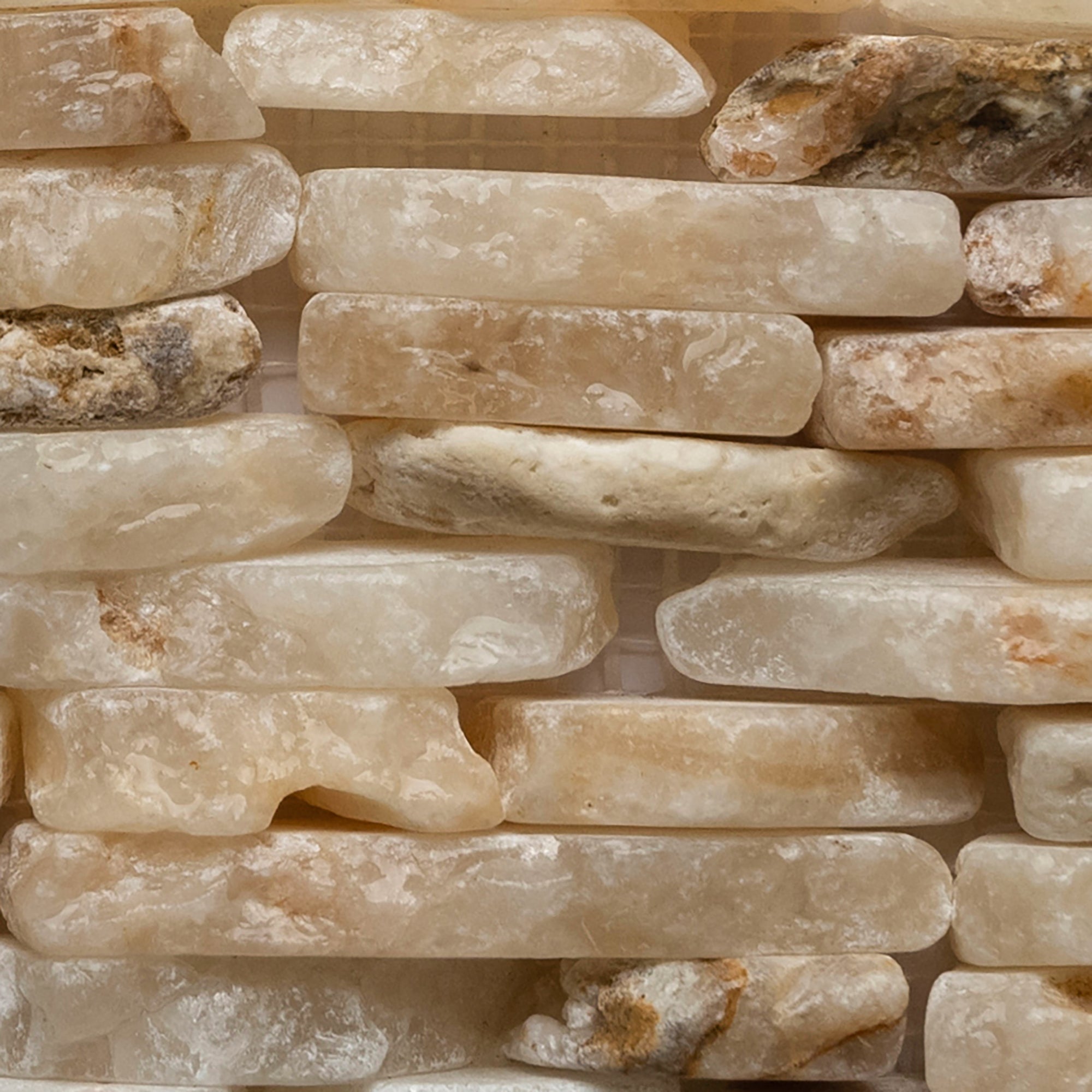 Mixed Quartz Standing Mosaic Tile - Pebble Tile Shop