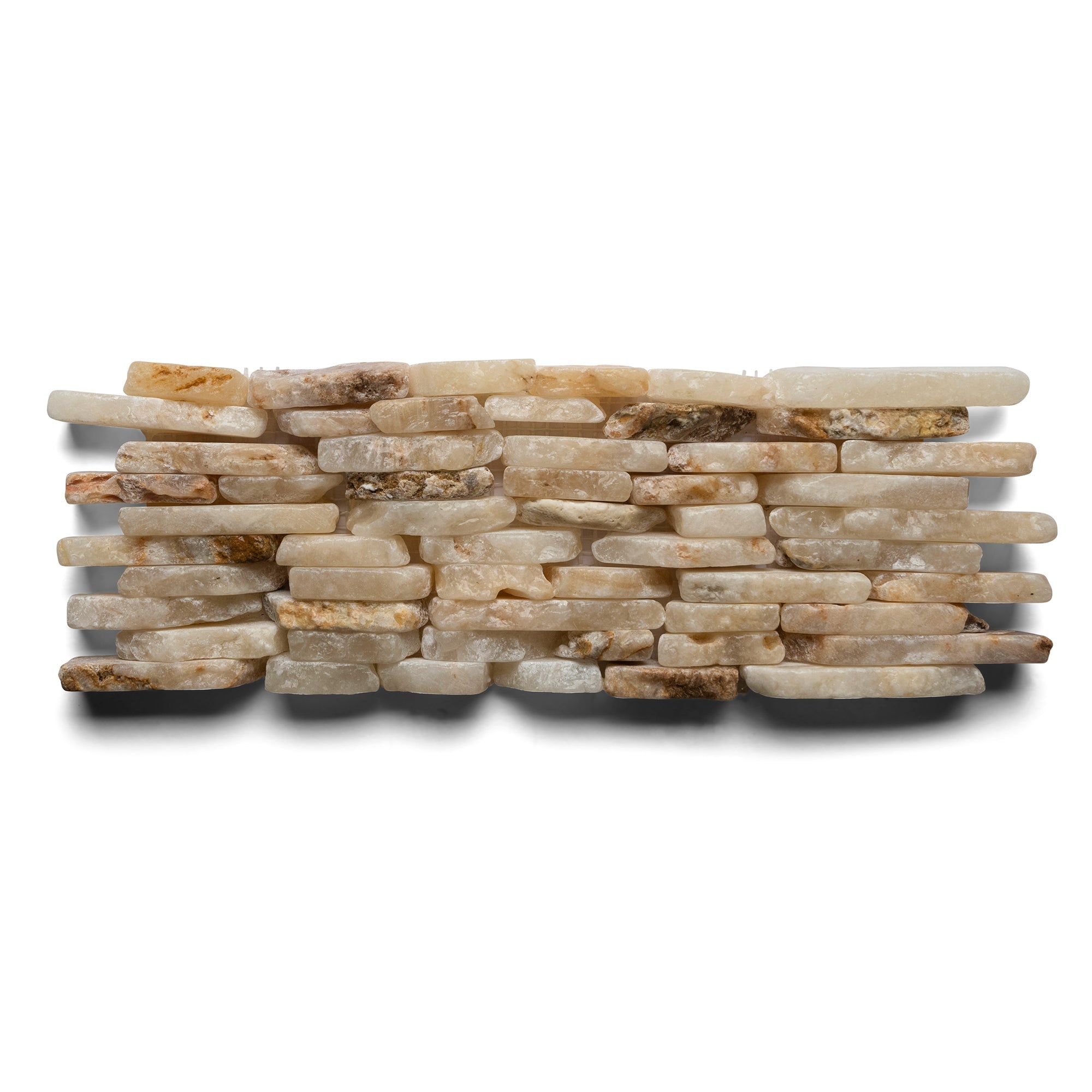 Mixed Quartz Standing Mosaic Tile - Pebble Tile Shop