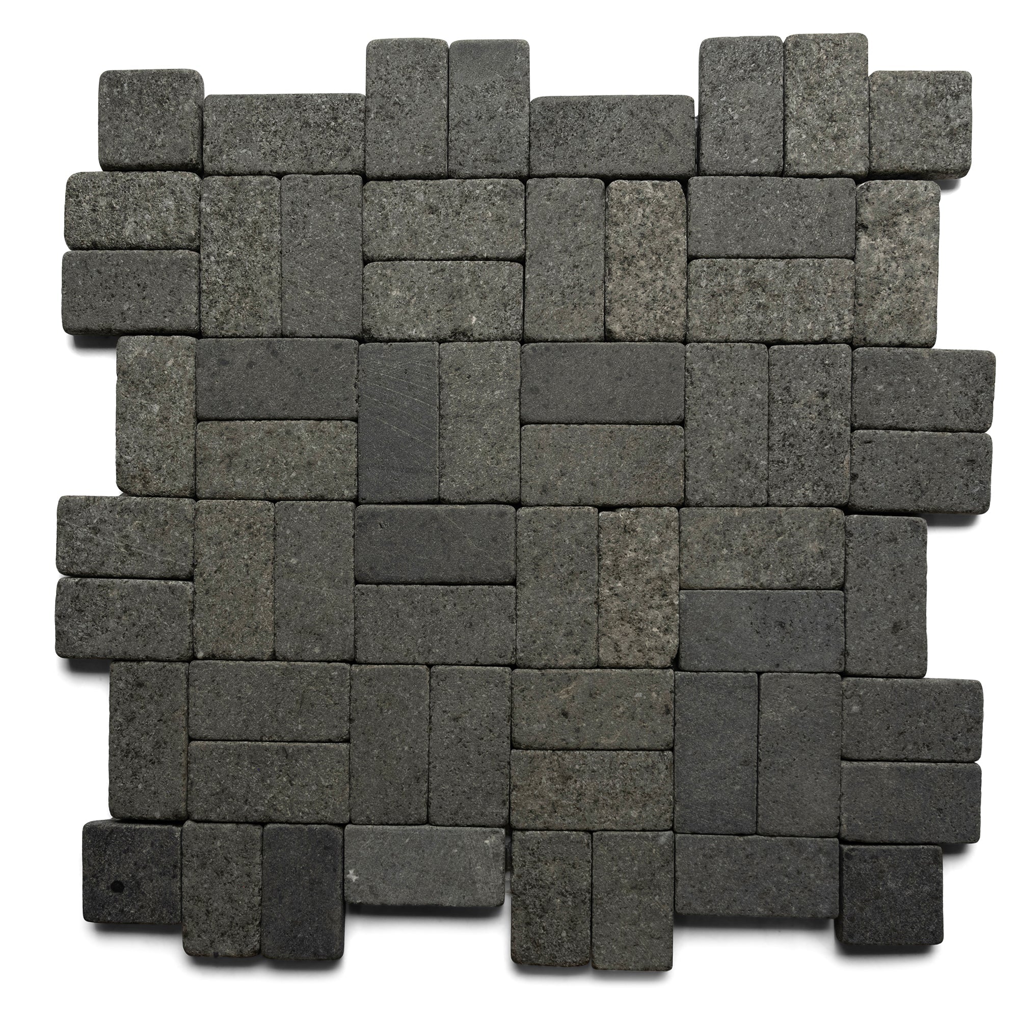 Black New Antique Mosaic - Pebble Tile Shop