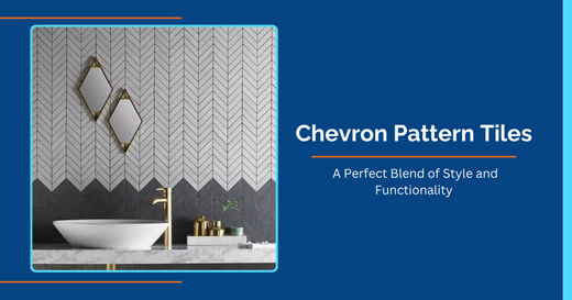 Chevron Pattern Tiles: A Perfect Blend of Style and Functionality - Pebble Tile Shop