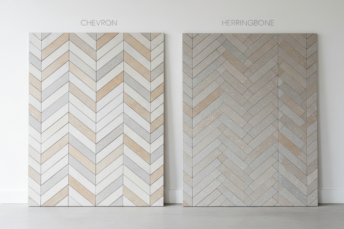 Chevron vs Herringbone Tile Pattern: Key Differences Explained