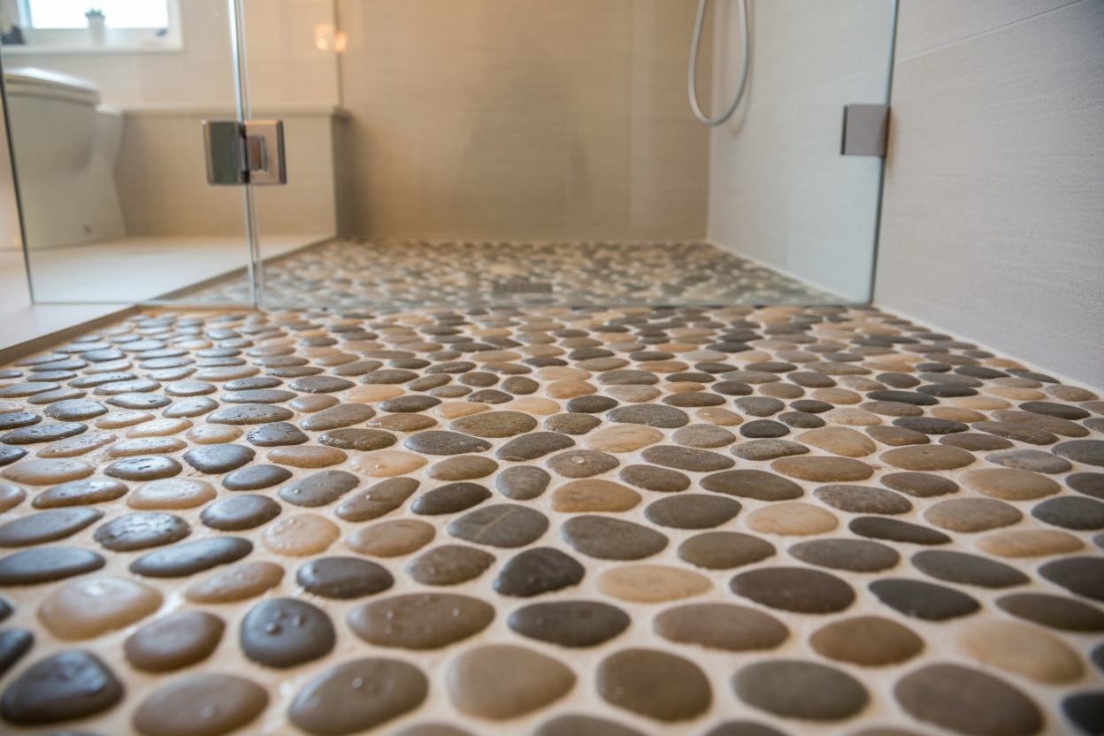 River Rock Shower Floor: Pros, Cons, and Complete Guide