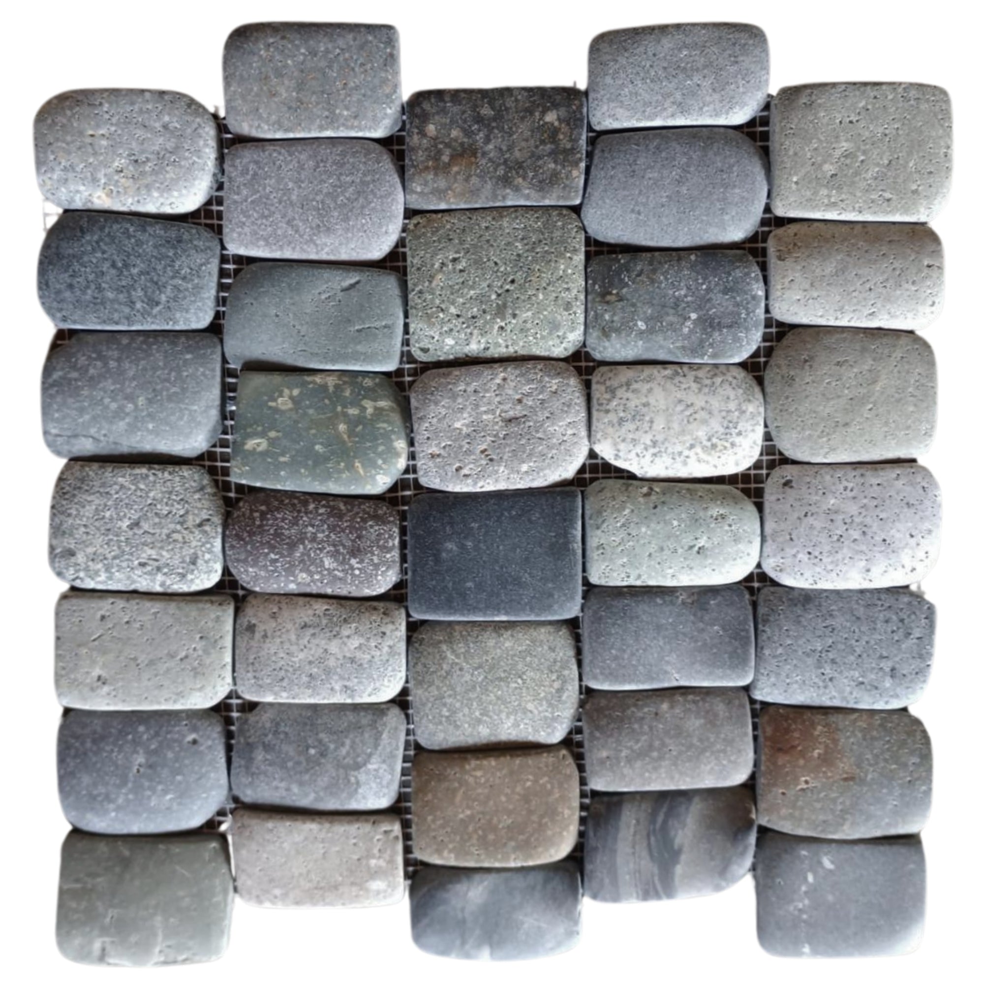 Bali Ocean Pebble Wall Strip - Pebble Tile Shop