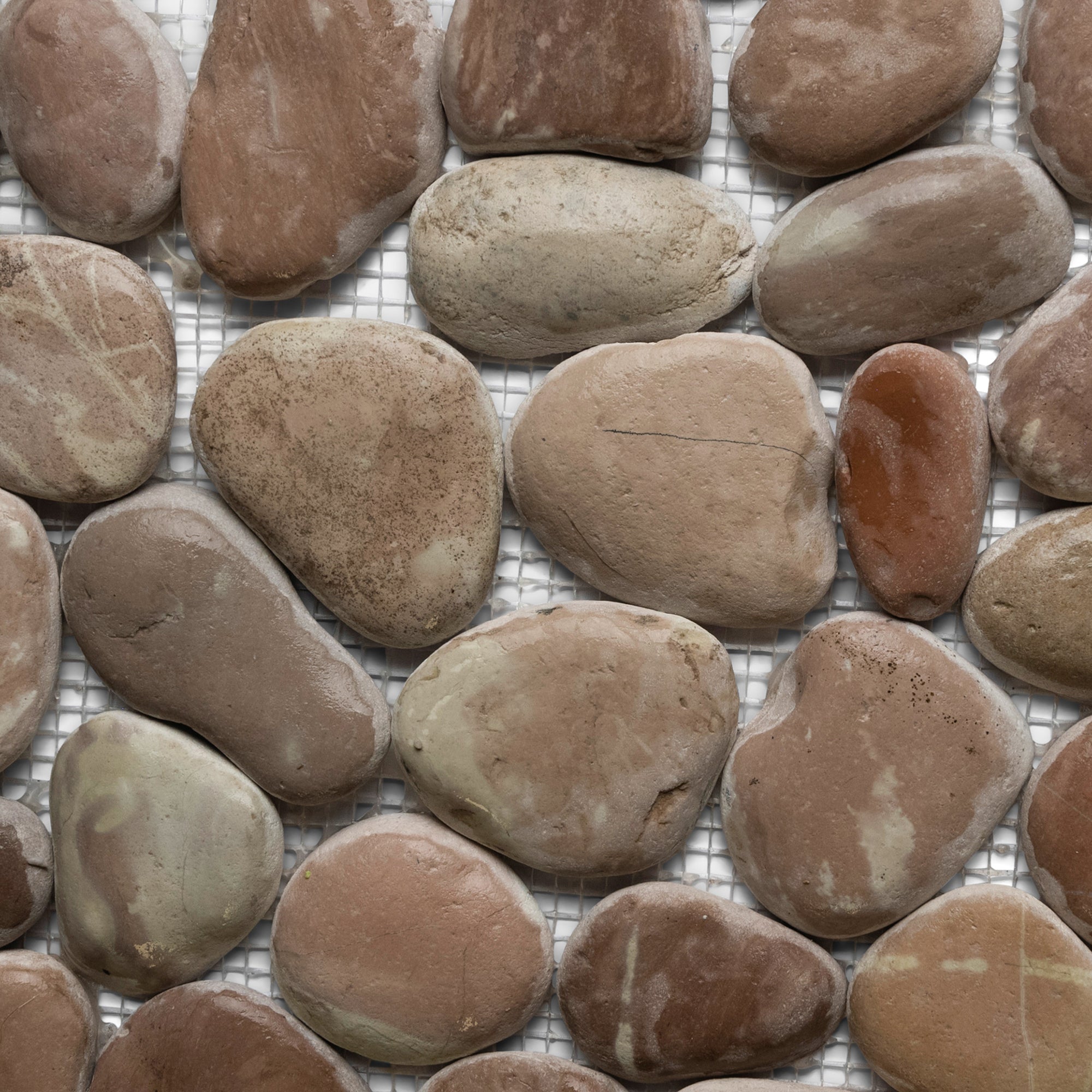 Berry Pebble Tile - Pebble Tile Shop
