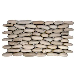 Java Sand Tilesd Java Tan Standing Pebble Tile