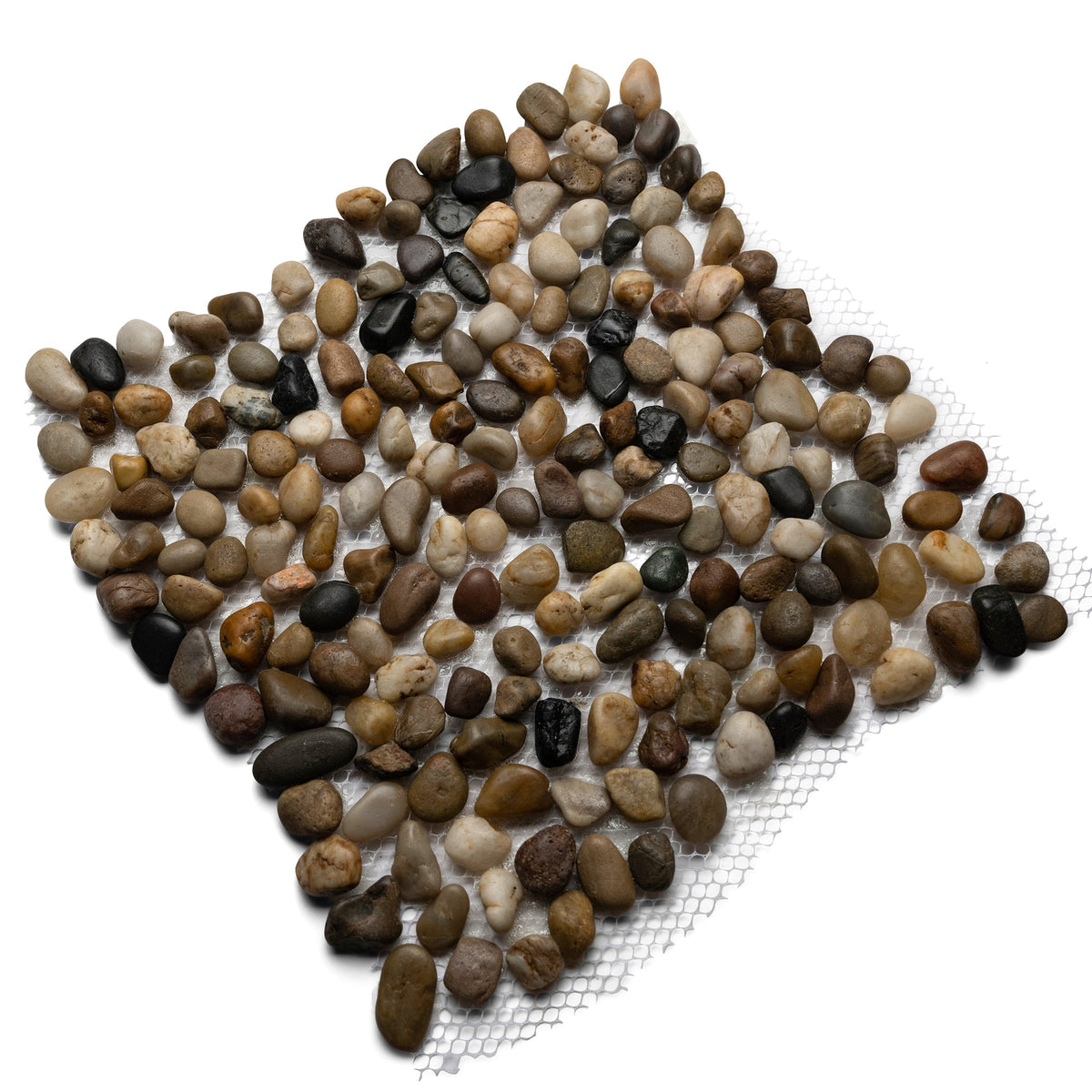 Mini Polished Cobblestone Pebble Tile | Pebble Tile Shop
